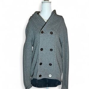 Guess Heather Gray Knit Sweater